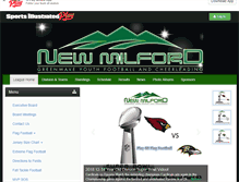 Tablet Screenshot of newmilfordyouthfootball.com